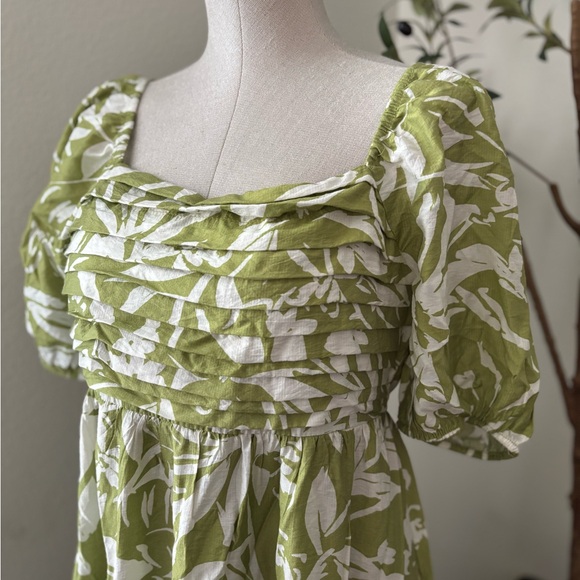 By the River Green Dress sz L - Picture 2 of 6